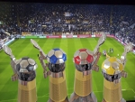 Fussball Zinndeckel im Set für Bierflasche